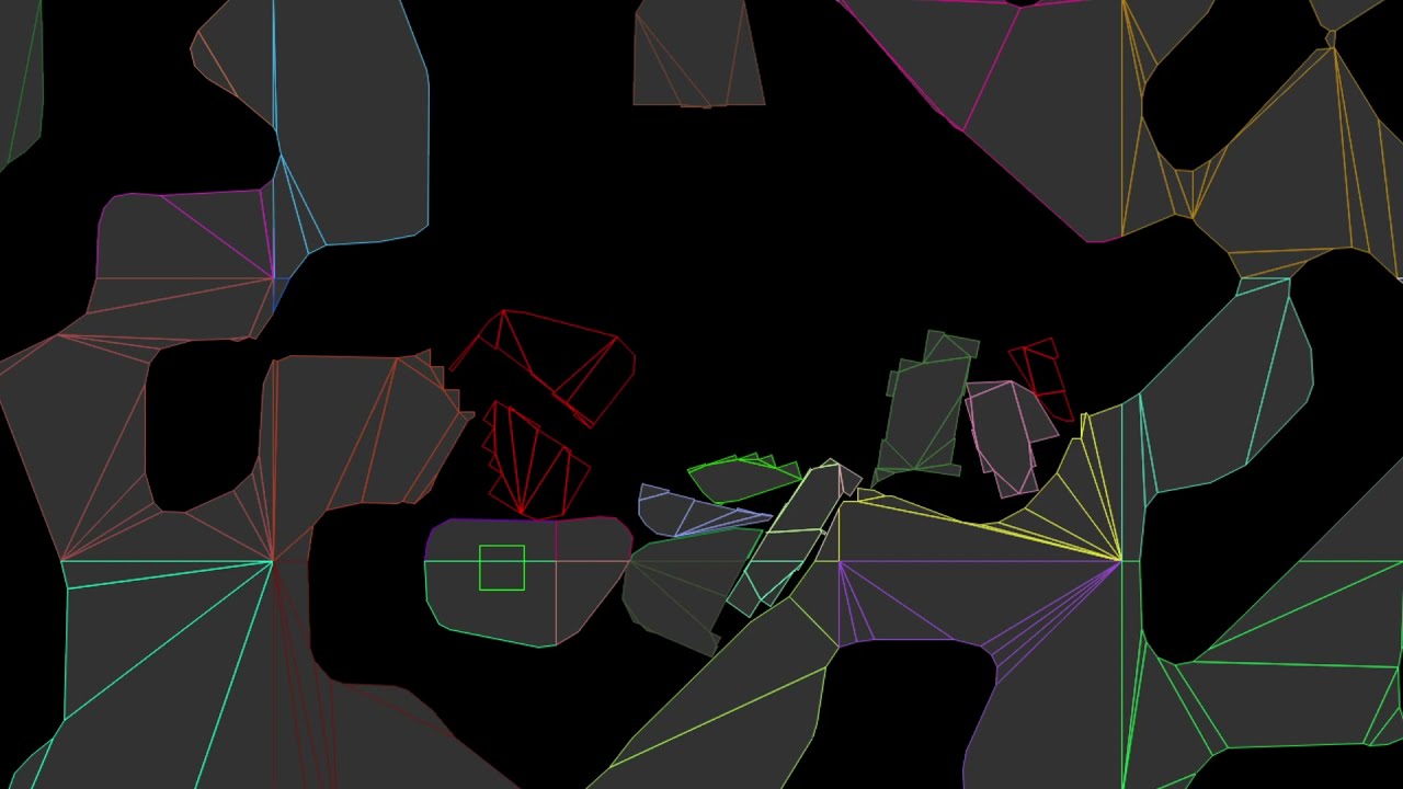 noita-like destructible terrain in pygame