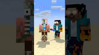 Steve vs BRAINROT vs Skelet vs Herobrine #minecraft #mineanimation