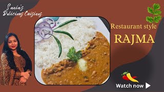 Restaurant style Rajma recipe🫕 | Ek dum restaurant jese rejma bnane ki recipe