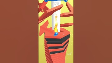 STACK BALL GAMEPLAY🤔PART-32#trending#shorts#viralshorts#ytshort