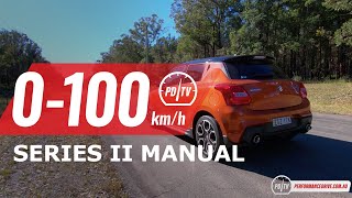 2020 Suzuki Swift Sport 0-100km/h & engine sound