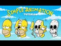 Procreate Animation｜Tutorial for Beginners｜Homer is in danger!!