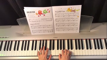 Warm-up, Bastien Piano Basics, level 2, pg. 12