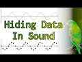 Hiding data in sound