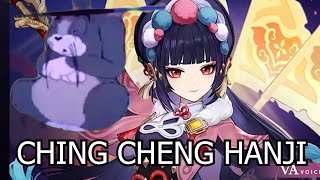 Yunjin voice but Ching Cheng Hanji/ Genshin Impact