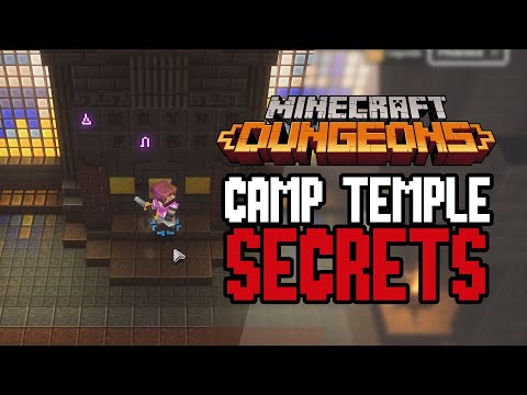 Minecraft Dungeons: Camp Secret Chest & Unlocking The Temple