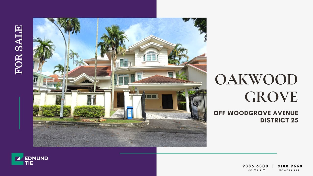 * FOR SALE * Oakwood Grove, D25 - Spacious 3-storey detached with swimming pool & 7 bedrooms