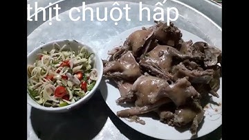 Tét bẫy chuột được năm con về hấp sả ngon quá cả nhà ơi