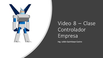 💰 Vídeo 8 Clase Controlador Empresa 👍 Crud MVC JAVA