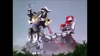 Dragon Zord vs Tyrannosaur Rex Zord #powerranger #powerrangers #sentai