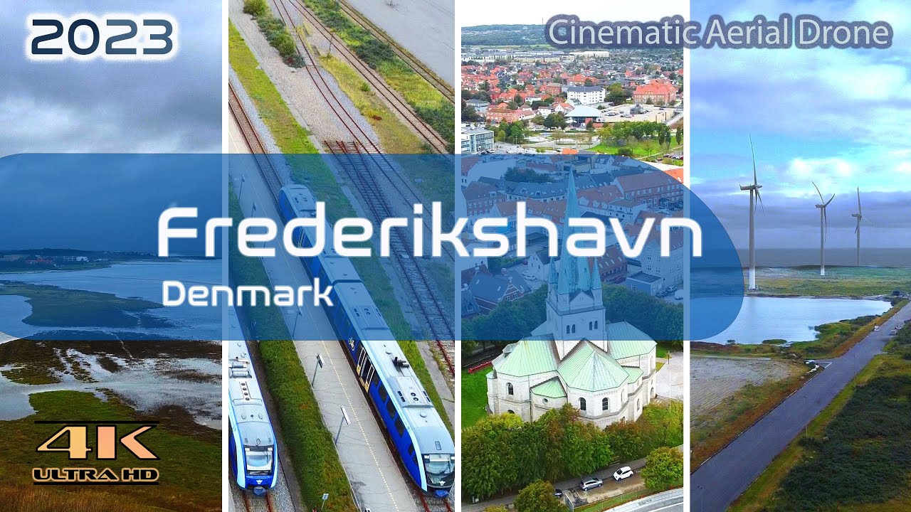 Frederikshavn From Above - Simons Rev - Jutland - Jylland - 4K Aerial Drone - 2023