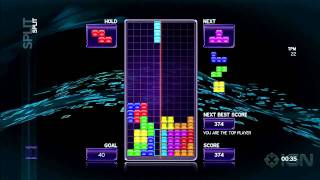 Tetris: The Split Gameplay