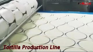 Automatic Tortilla Production Line 45Kw High Capacity For Pita / Flatbread