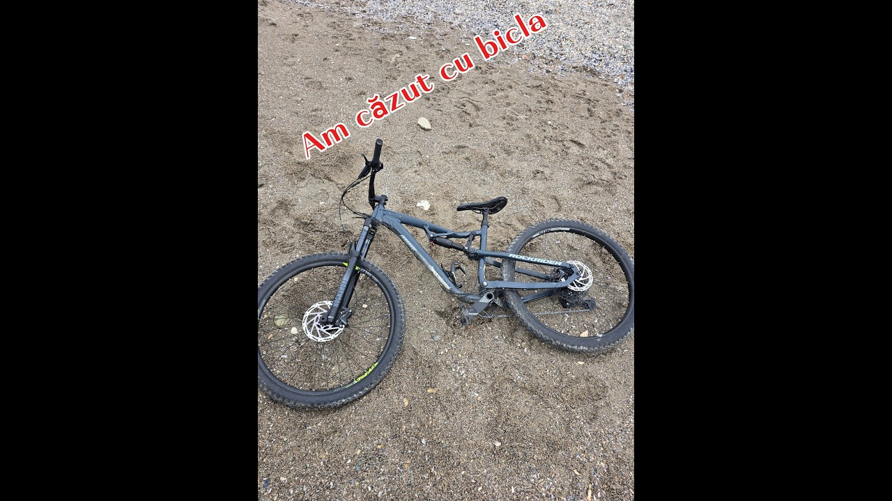 Am cazut cu bicla