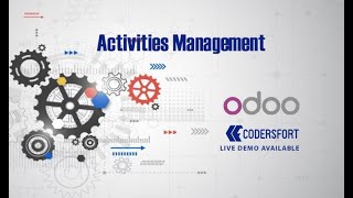 How to manage activities in odoo | Odoo Activities Management | odoo Activity Manager