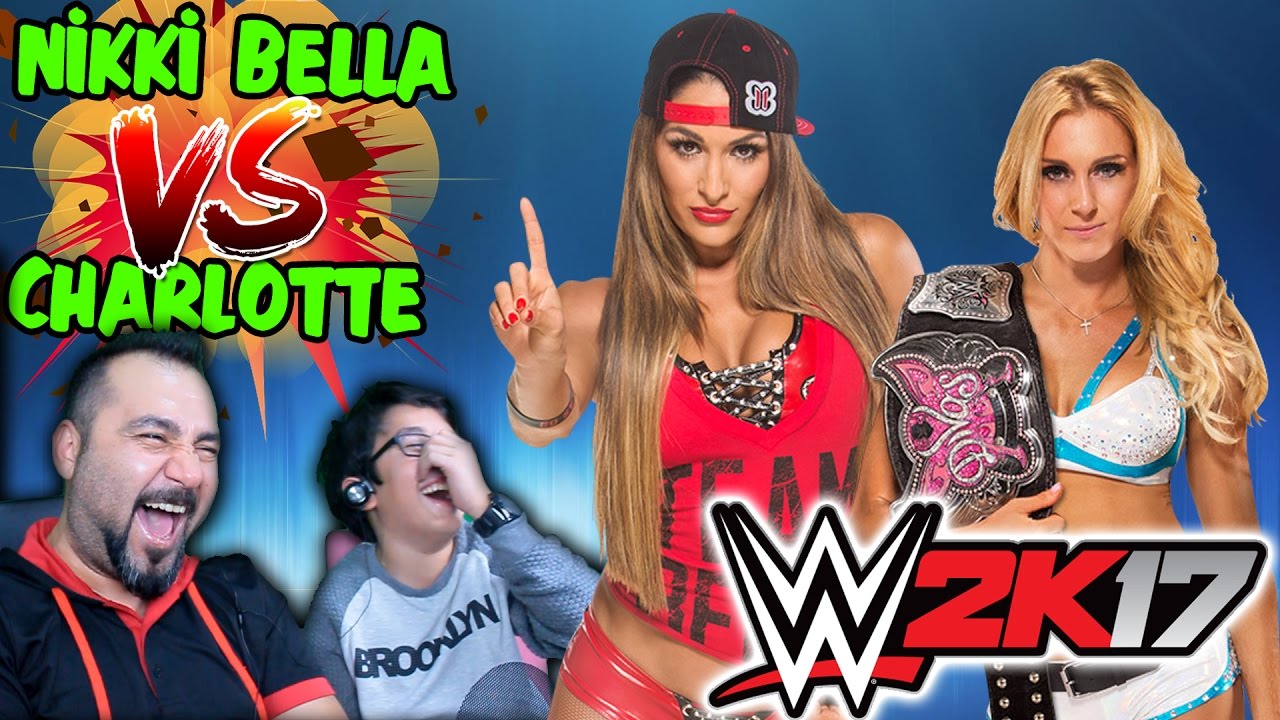 KADINLAR DÖVÜŞÜYOR! | WWE 2K17 İKİ KİŞİ OYNADIK!