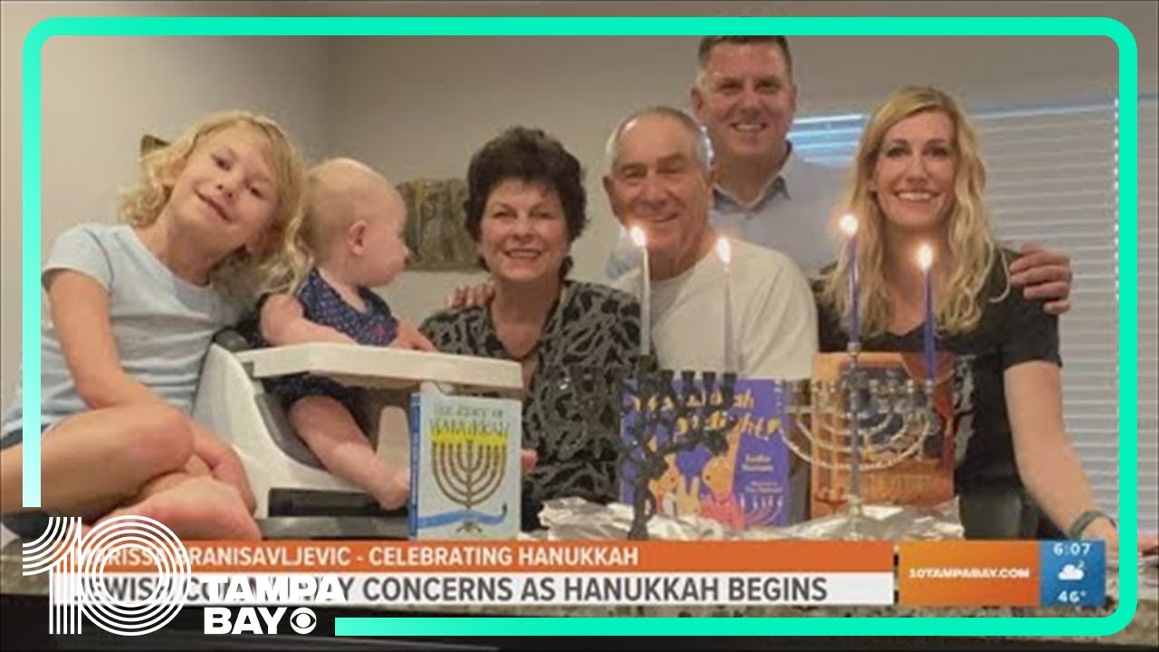 As Hanukkah begins tonight, Tampa Bay's Jewish community expressing concern