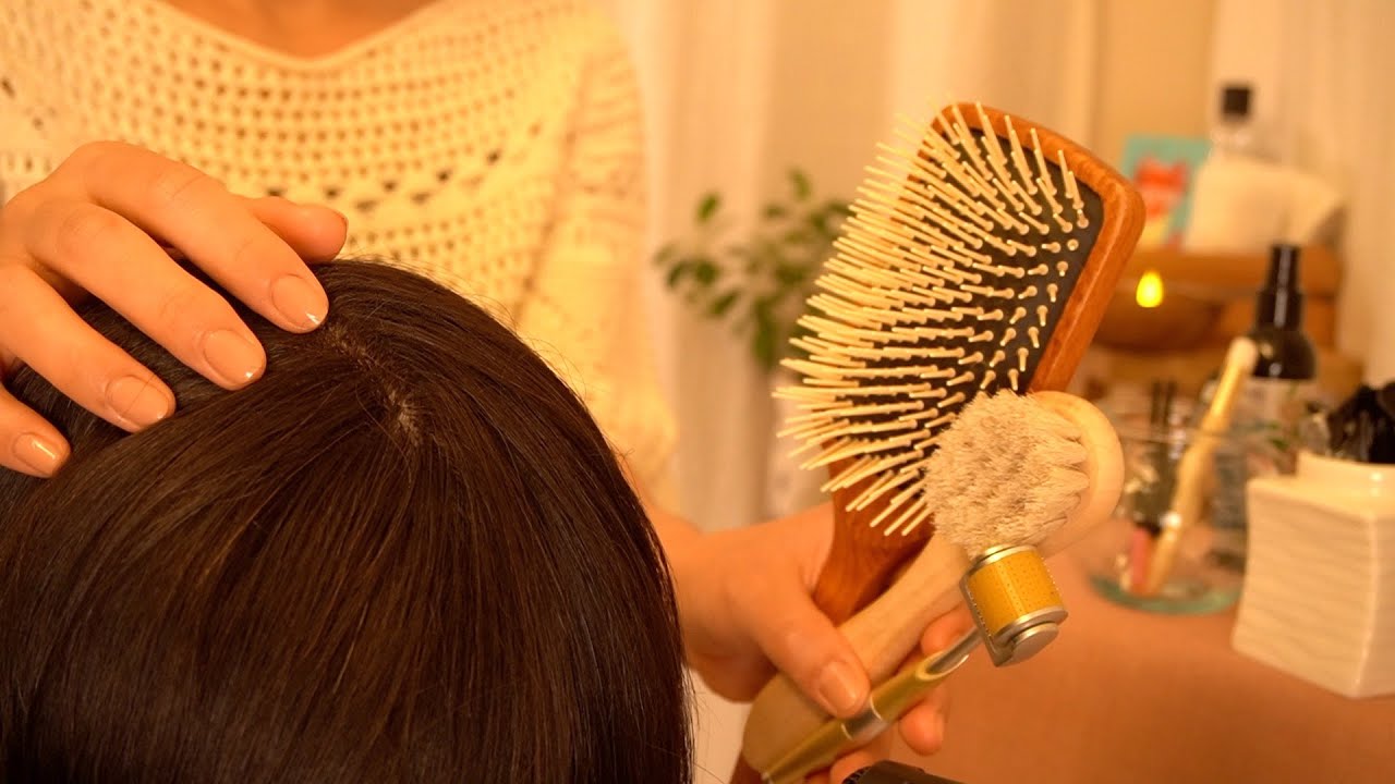 [ASMR] Scalp check & Treatment 💆‍♀️| Sleep Treatment | No Talking, layered sounds