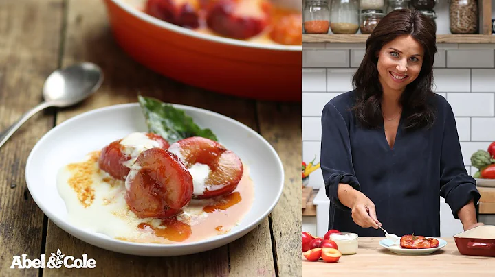 Brown Butter Plums & Crme Frache | Florence Knight