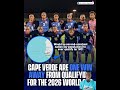 Cape Verde’s SHOCK World Cup Run: One Win from History! | 2026 Qualifiers