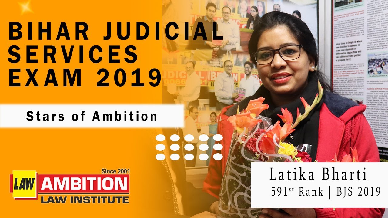 Stars of Ambition | Latika Bharti- Achiever of Bihar judicial services 2019
