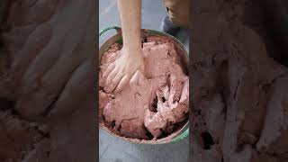 Recycling Clay, From Smashed Pot to Usable Stoneware (#Shorts)