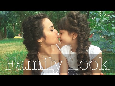 Прически для мамы и дочки. Family Look Hairstyle Прически для мамы и дочки. Family Look Hairstyle