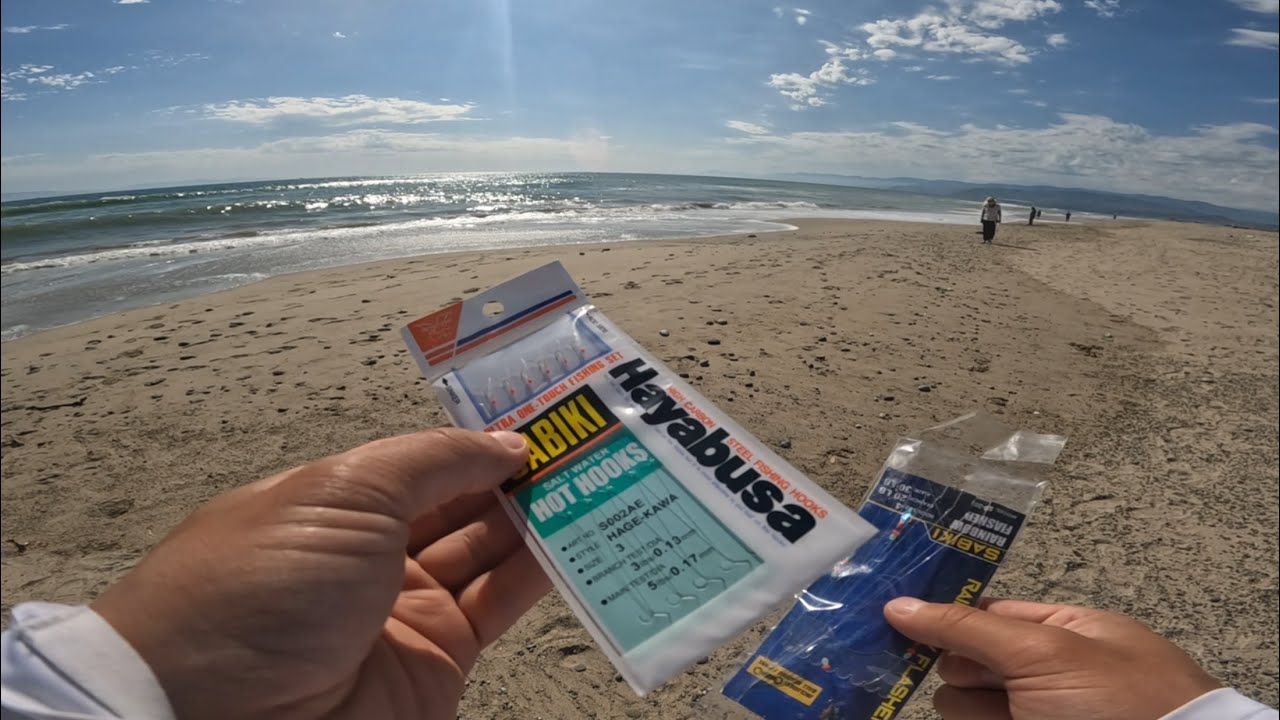 Рыбалка с берега с помощью Sabiki Rig (Вентура, Калифорния)