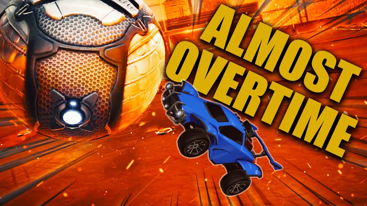 IT ALMOST WENT TO OVERTIME?! - Rocket League
