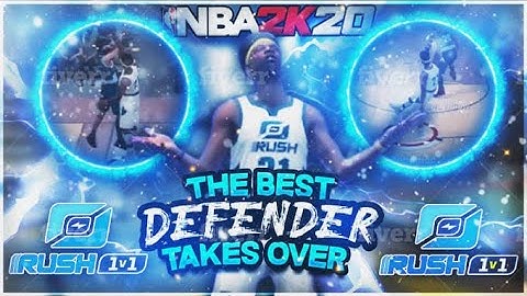 I took my new build to the 1v1 rush event!And this happened NBA 2K20