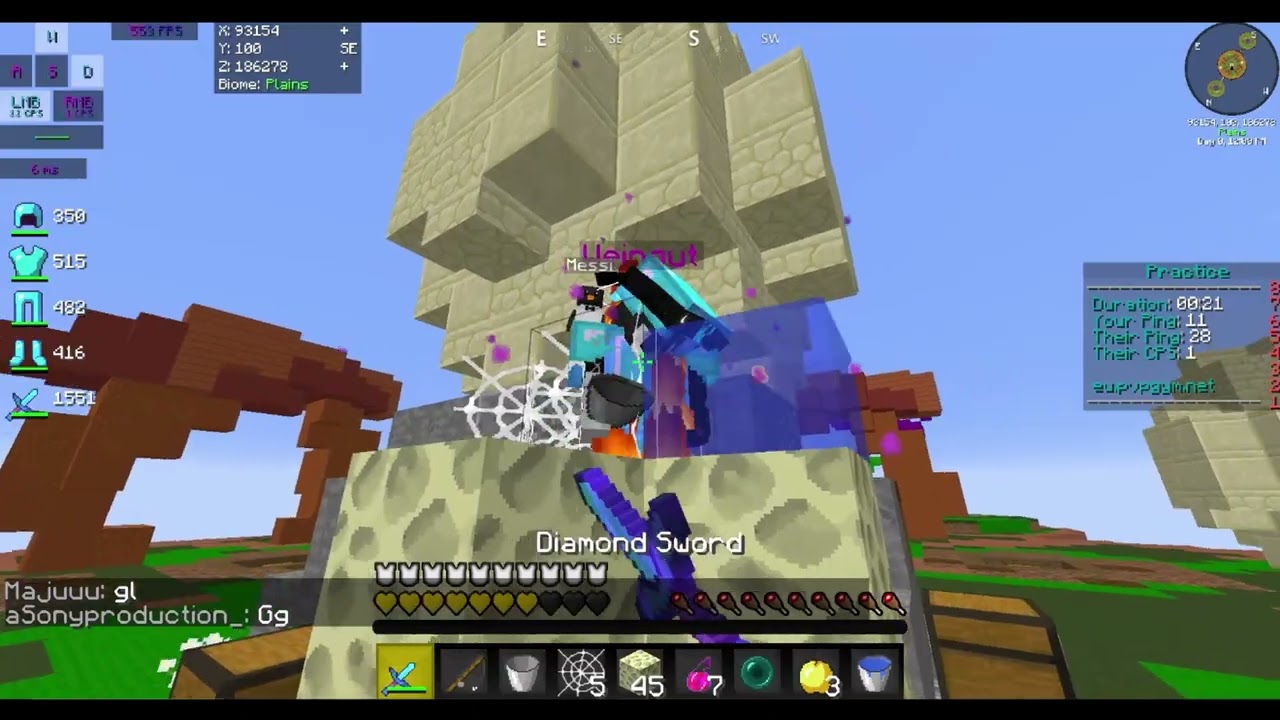 Falling Down - Skywars clips (ft. Knickii, yToken, Nisl...)