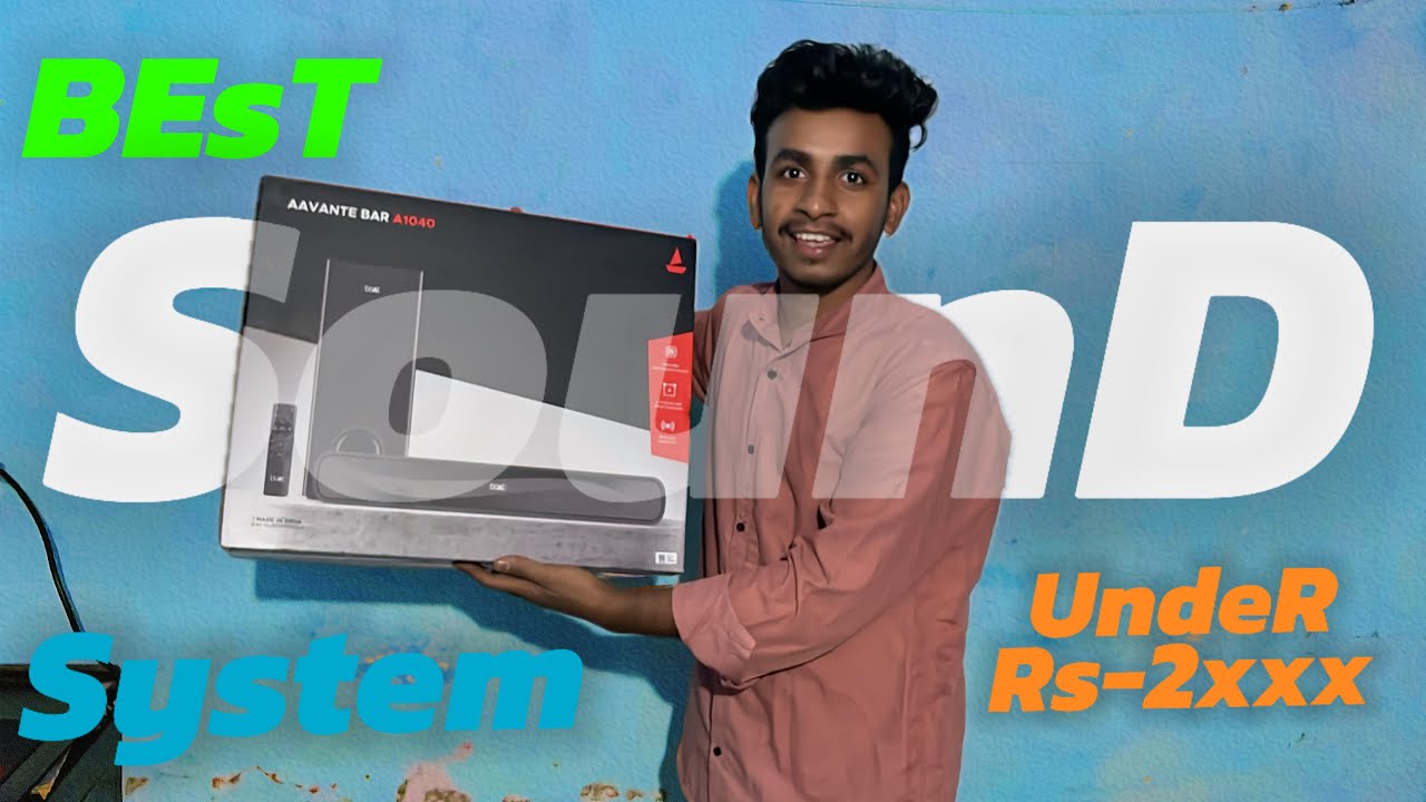 LOUDEST 50W SoundbaR Under ₹2,999/- 🤯|| Boat Aavante Bar A1040