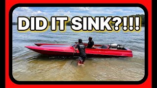 FIRST WATER TEST OF WIFE'S TWIN TURBO LS-POWERED JET BOAT!