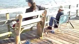 Yaupon Pier Oak Island NC Thanksgiving Walk
