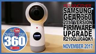 Gear 360 (2017) - Firmware Update - R210GLU0AQK1 - November 2017