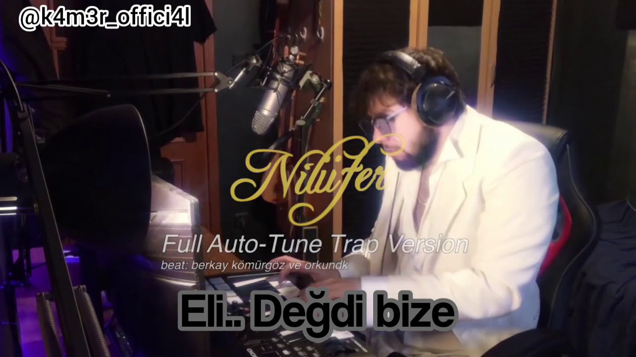 Orkundk - Nilüfer (FULL AUTO-TUNE TRAP COVER REMİX VERSİYON) (Klipli Lyrics Video)