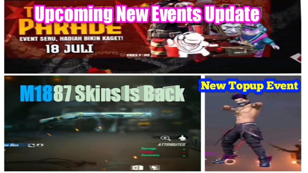 Up coming new event and updates! New top-up rewards!M1887 ...