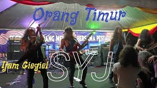 SYJ - ORANG TIMUR ( 4K UHD ) Rockers Headbanging - Live 2023