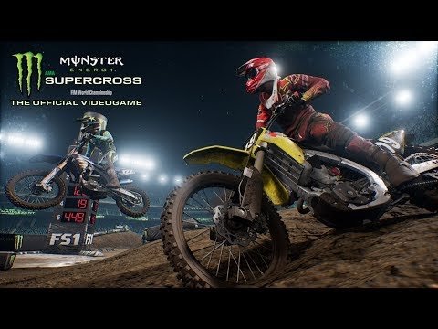 Monster Energy Supercross: The Official Videogame 🎮 прохождение на русском 🏍️ Suzuki RM Z250