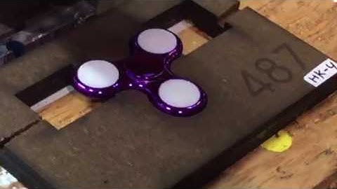 Ableprint.com custom pad printed Fidget Spinners