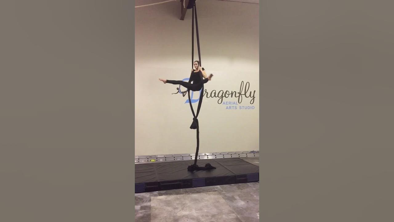 Beginner Aerial Silks Knot Routine Once Upon a Dream YouTube