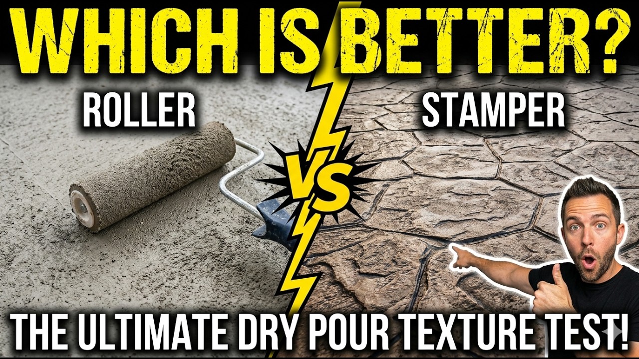 How To Dry Pour A Concrete Slab | Does This Work? - YouTube