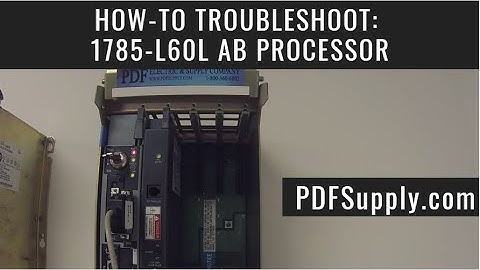 How-To Troubleshoot: 1785-L60L - Allen Bradley PLC-5/60L Processor