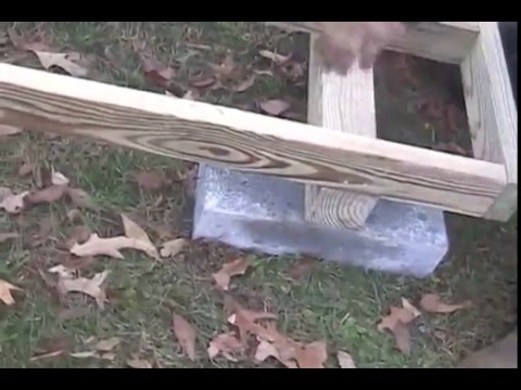 8x12x8 a frame shed tutorial part 7 setting leveling