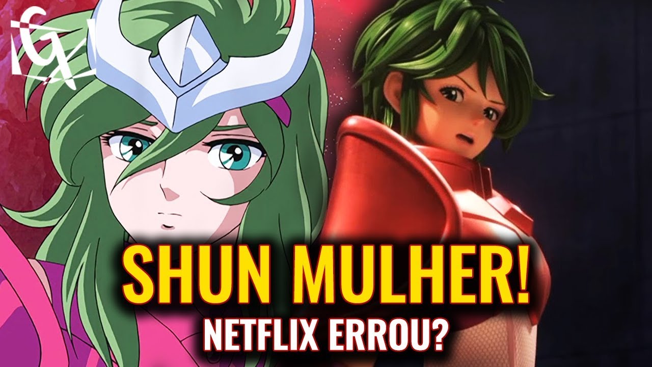 Cavaleiros do Zodíaco - Shun será uma mulher no anime da Netflix