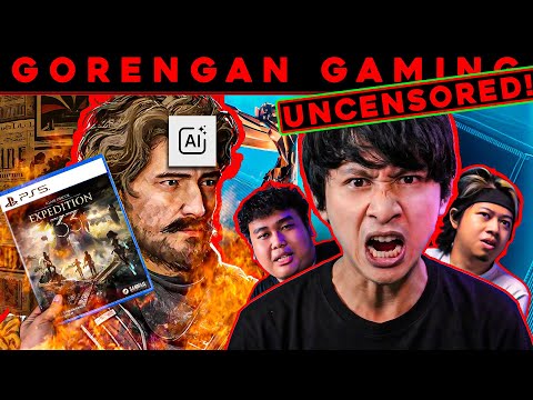 ( UNCENSORED ) Game Terbaik Dunia Kok Pakai AI?? BETE GW! | Gorengan Gaming