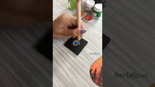 Making Square Dot Mandala Keychains