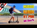 30 Km/h - KUGOO Kirin S1 Pro - Patinete eléctrico con Suspensión - Review