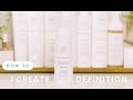 How to use i create definition