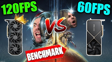 7900XTX VS 4090 STARFIELD 🛑 MAX OC BENCHMARK 🛑